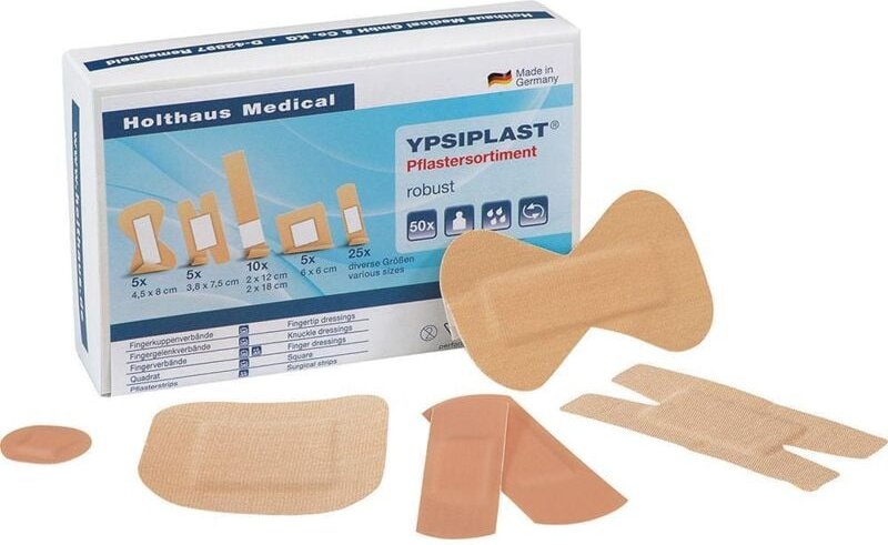 Holthaus Medical - Pflastersortiment 40400, 50-teilig