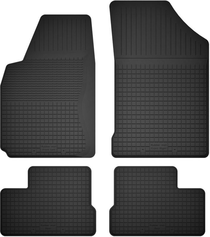 Gummi-Automatten, 4er-Set, Universalmodell: Opel Corsa A Fließheck (1982-1993)