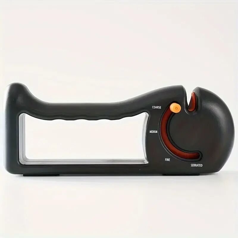 4-in-1 Messerschärfer, Messerschärfer für Küchenmesser, multifunktionaler, tragbarer Messerschärfer für Küche, Outdoor u...