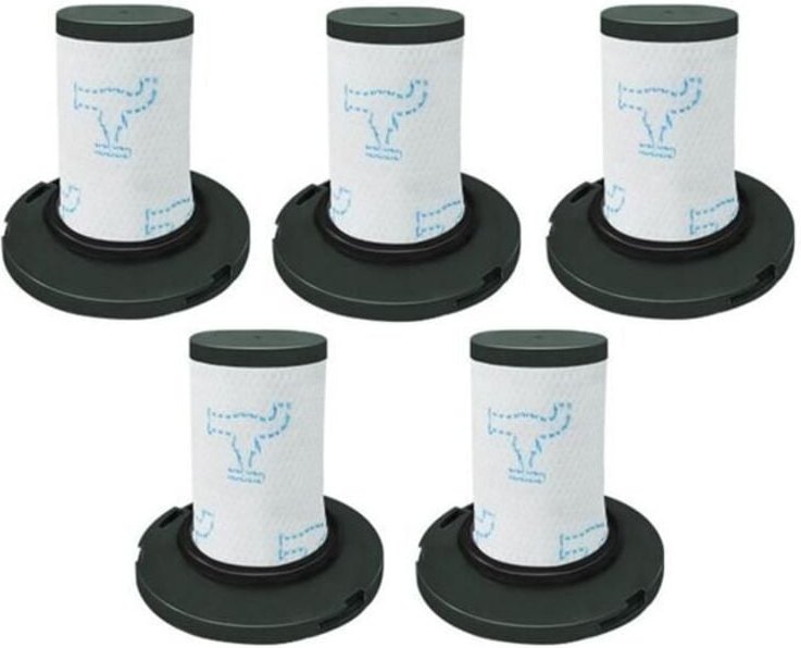 5-teiliger Staubsaugerfilter für Rowenta RH96XX ZR009006 X-FORCE FLEX8. 60 Ersatzteile für Saugroboter