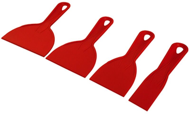 Spatel Far Werkzeuge aus Kunststoff - 4 Stück