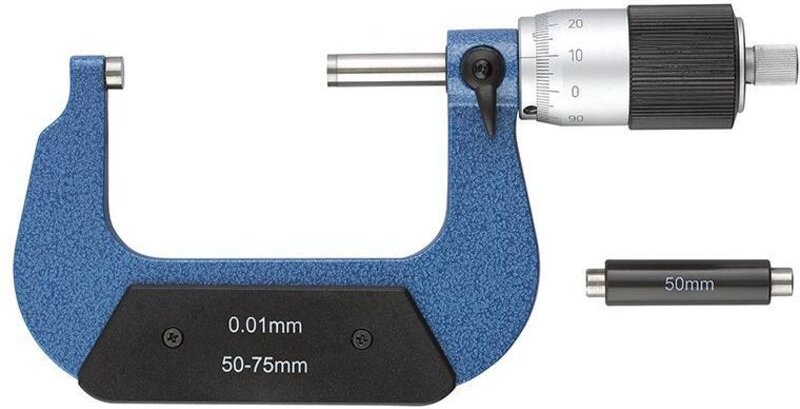 Externe Zentesimalmikrometer 50 - 75 mm Fervi m022/50/75