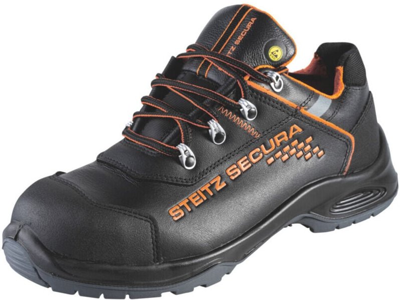 STEITZ SECURA Halbschuh schwarz/orange VX 7500, S3 XB, EU-Schuhgröße: 43
