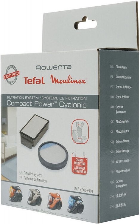 Ersatzteil - Filter-Set - Rowenta moulinex, tefal