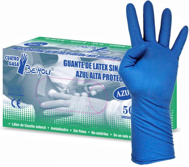 Latex Handschuh hoher Schutz - l (hr 8 Vier Beute Gaze)
