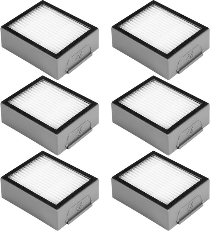 6 stücke Hepa Filter Teile für I3/I3+/I4/I7/I7+/E5/E6/E7 Roboter Vakuum Staubsauger ZubehöR