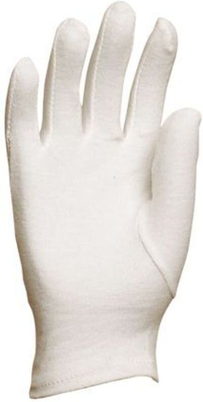 Weiße Baumwollhandschuhe – Größe 10 OUTIFRANCE