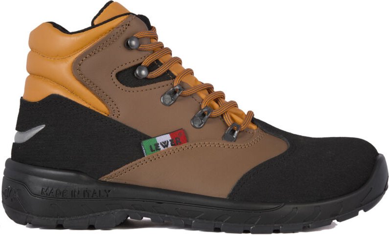 Lewer High Frequency 505 S3 SRC Sicherheitsschuhe - 40 EU - Braun