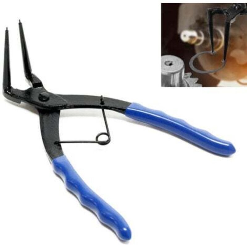Sicherungsringzangen-Set, 90-Grad-Spitzzange, gebogene Sicherungsringzange mit Verriegelung, Hochleistungs-Sicherungsrin...