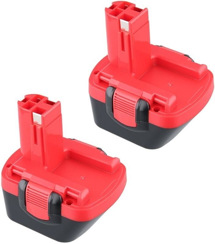 Pdstation - 2 x Ersatzbatterie für Bosch-Batterie 12 v 4800 mAh ni-mh Werkzeugbatterie BAT043 BAT045 BAT046 BAT048 BAT04...