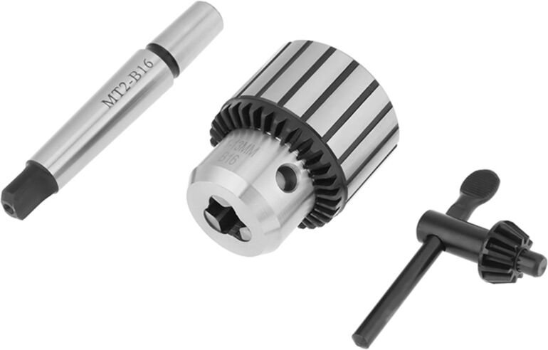 Eosnow 1–13 mm Kapazität Hartmetallstahl MT2-B16 Dornschlüssel-Bohrfutter Mini-Drehwerkzeug