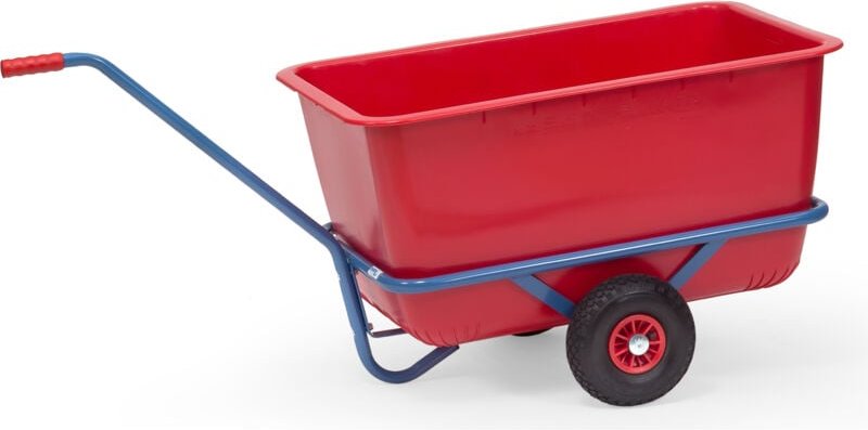 Fetra Handwagen mit Luftbereifung und Kunststoffmulde 910x585mm