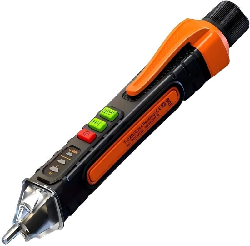 Bluedeer - 12V bis 1000V ac Spannungsprüfer Berührungslos, Berührungsloser Spannungsprüfer, Spannungstester, Stromprüfer...