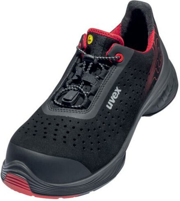 Thumbnail - Uvex Sicherheitshalbschuhe S1P SRC uvex 1 G2 aus Mikrovelours, uvex xenova Kunststoffkappe, Weite 11, Größe 49