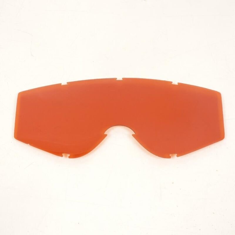 orange getönte Einzelscheibe für Cross First Motorrad Quad Enduro
