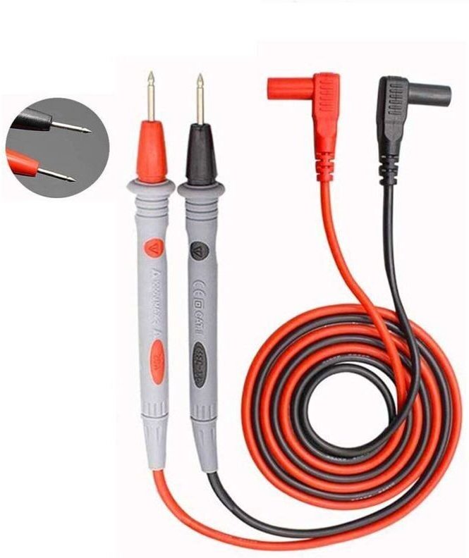 Paar Multimeter-Messspitzen, 1 m Kabel, 1000 V/20 A/CAT III/IV Multimeter-Messspitzen, Multimeter-Messkabel, Multimeter-...