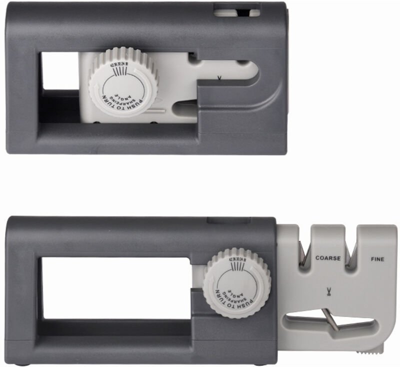 Teleskop-Messerschärfer, multifunktionaler, verstellbarer Messerschärfer, multifunktionaler Messerschärfer aus Wolframka...