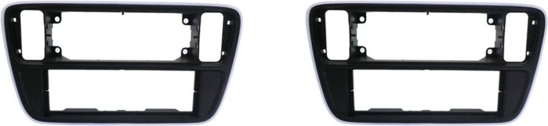 2X 1 DIN Auto Radio Blende für UP für Seat Mii für Citigo 2012+ DVD Rahmen Blende Einbau Dash Kit