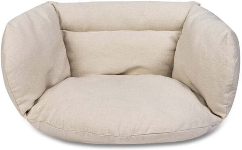 Storchennestkissen ecru