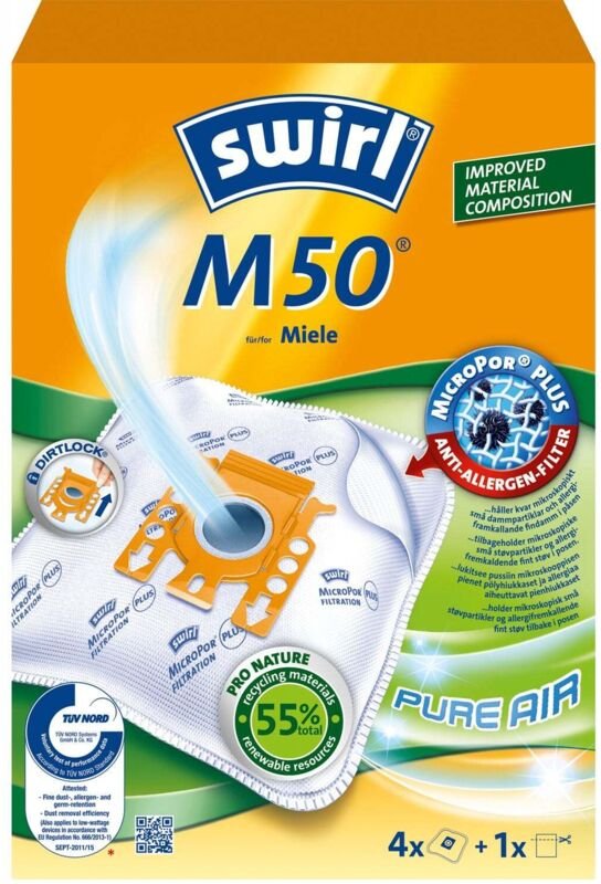 Staubsaugerbeutel m50 hinweis 3x4stk 3stk dfp 8
