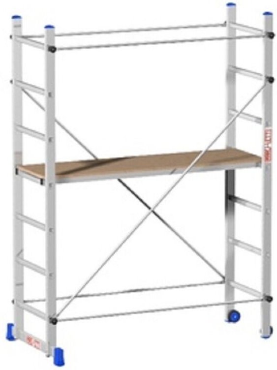 Aluminiumgerüst Cm. 158 x 80 x 210 h