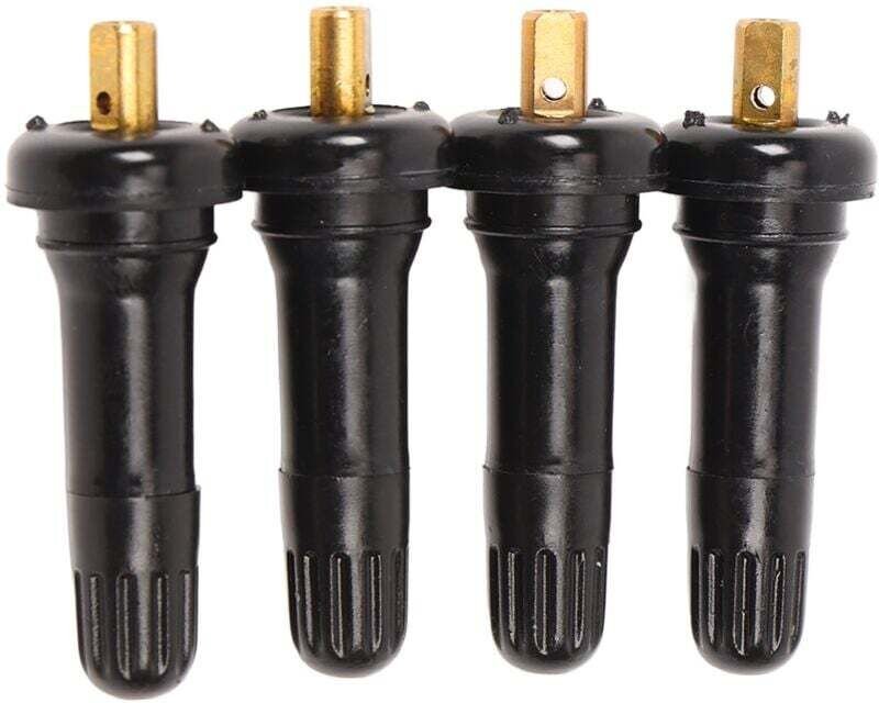 4-teilige Reifenventilschaftdichtung, Ersatz-Druckventilschaft für Ford-Reifendrucksensor