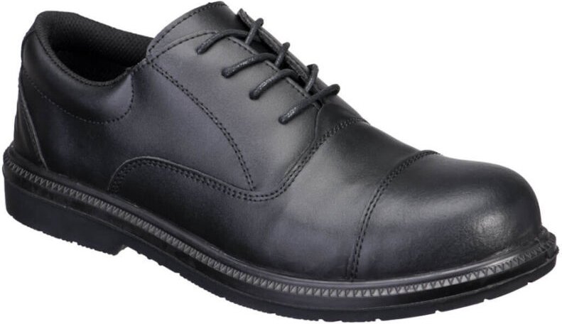 Steel Action Leather Executive Schuh S3 Sr Fo - Größe 47 - Schwarz - Portwest