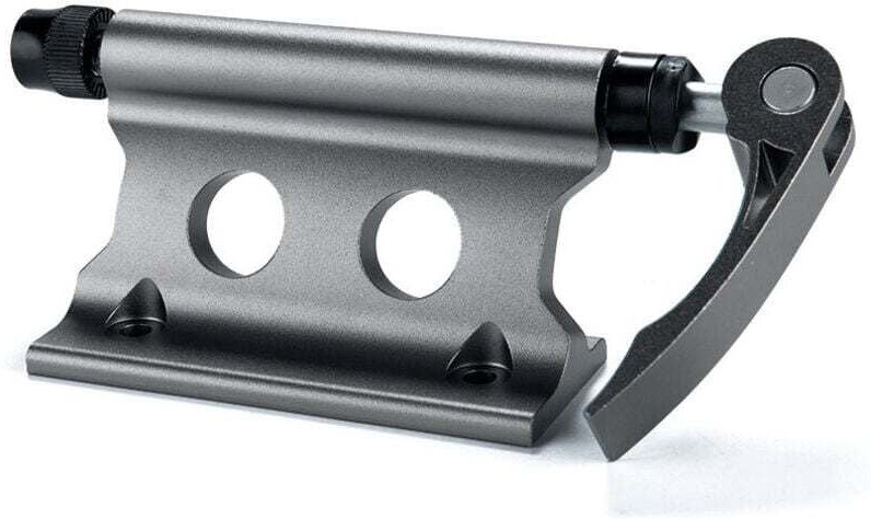 Vorderradstütze für Mountainbikes, Fahrradblock, Gabelstütze, Fahrradgabelhalter für Outdoor-Reiseausrüstung (Silber)