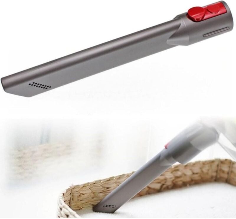 Flachdüsen-Bürstenaufsatz für Dyson V15, V12, V7, V8, V10 und V11 Staubsauger, Staubsaugerzubehör, flexibler Flachdüsen-...