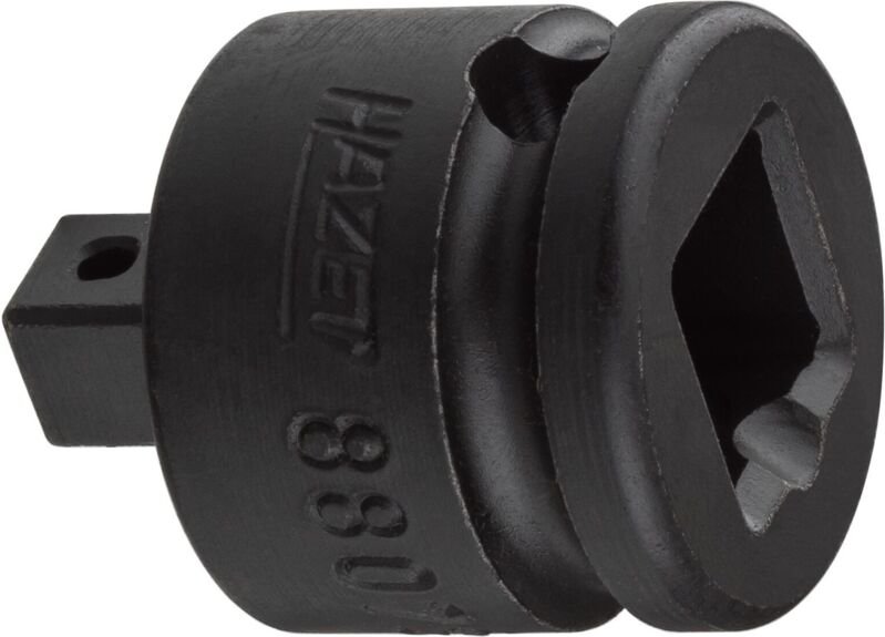 Reduzierstück 8807S Vierkant hohl 10 mm (3/8 Zoll) Vierkant massiv 6,3 - Hazet