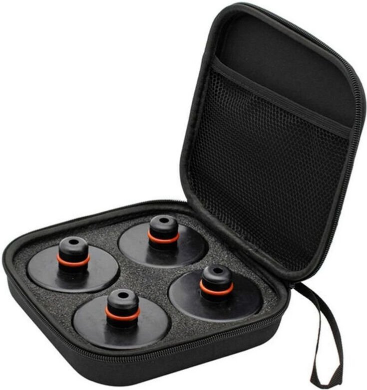 Hebekissen für Tesla Model 3/S/X/Y, 4 Kissen mit Aufbewahrungskoffer, Zubehör für Tesla-Fahrzeuge