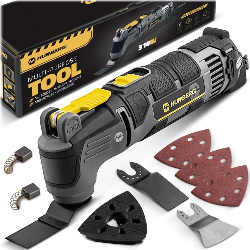 Humberg HM-414 310W Exzenterschleifer, Mehrzweckschleifer, Polierer