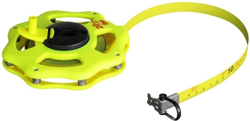 Langes Fiberglas-Maßband – 13 mm, 50 m Outifrance