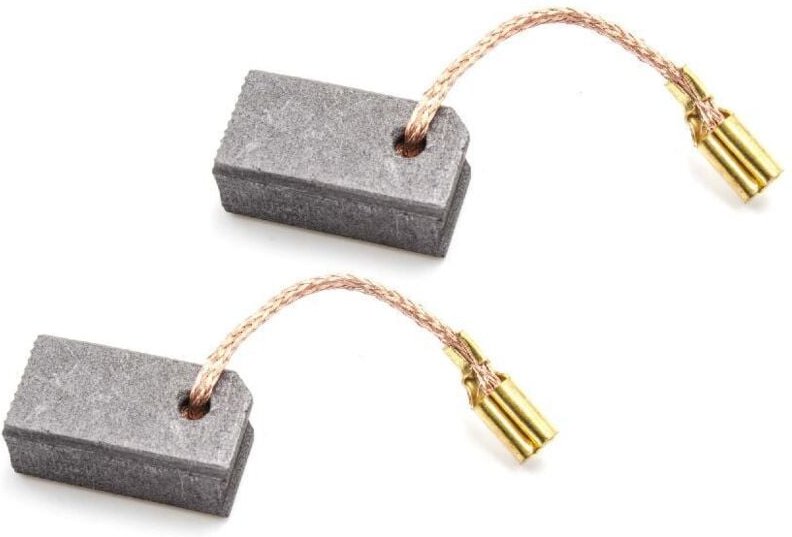 Vhbw - 2x Kohlebürste 6x9x15 mm kompatibel mit Flex L3709-115, L3709, L3709-125 Elektrowerkzeug