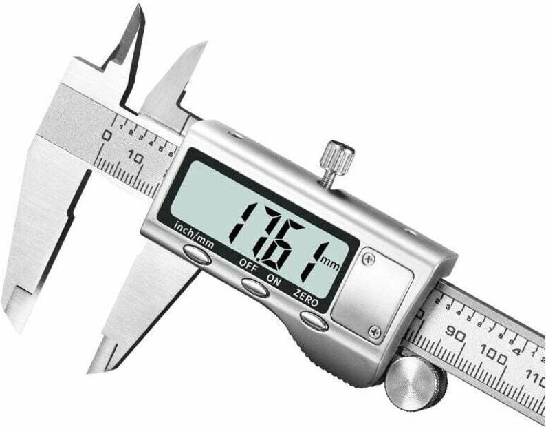 Digitaler Werkstatt-Messschieber 150 mm, IP20 – Modell 1300EAPB – Präzisionsmesswerkzeug für die Werkstatt – mehrere Mes...