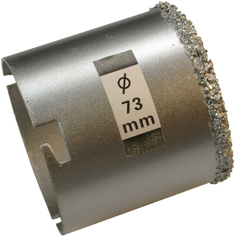 Bohrkrone für Fliesenlochbohrer ø 73 mm