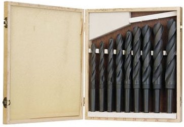 Bohrer-Set mit konischem Griff MWBMCMT3 - MK 3 OPTIMALE 3051003