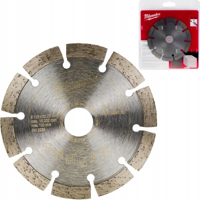 Diamantscheibe DU 125 x 22,2 mm