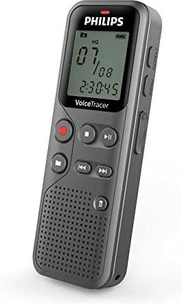 Unbekannt - Philips VoiceTracer Audio Recorder DVT1120 - Mono pcm, PC-Anschluss, 8GB, usb, Grau