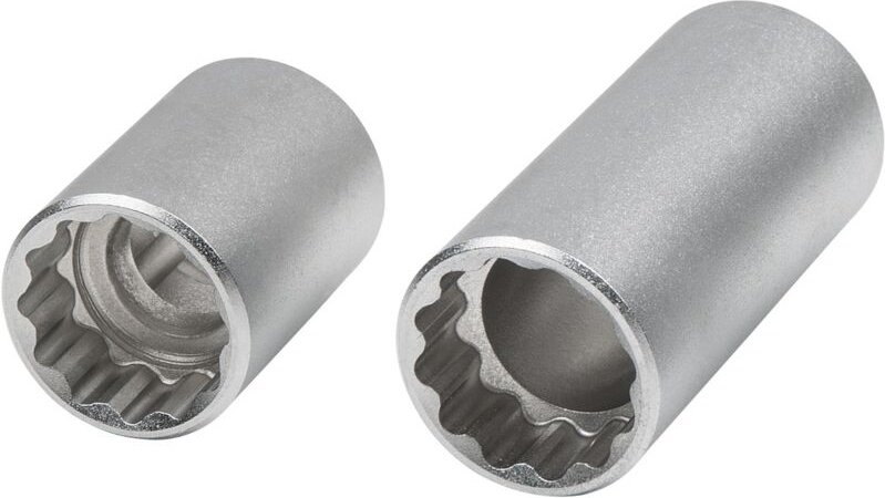 Motorhalter Stecknuss-Satz für vag, extra kurz, 2-tlg