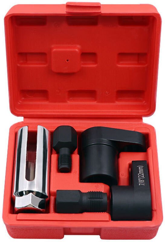 5-teiliges Steckschlüssel-Set für Lambdasonde, Lambdasonden-Steckschlüssel und Sauerstoffsensor für Autos, mit Koffer