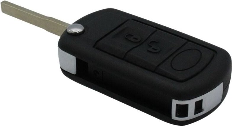 Tlily - Autoschlüsselgehäuse für Land Rover Range Rover 2005-2011, 3 Tasten, BTN-Fernschlüsselgehäuse