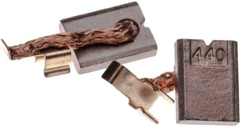 10 Kohlebürsten für Elektromotoren (3 x 10 x 13,4 mm), kompatibel mit Makita Elektrowerkzeugen BDF454, BDF456, BDF458, B...