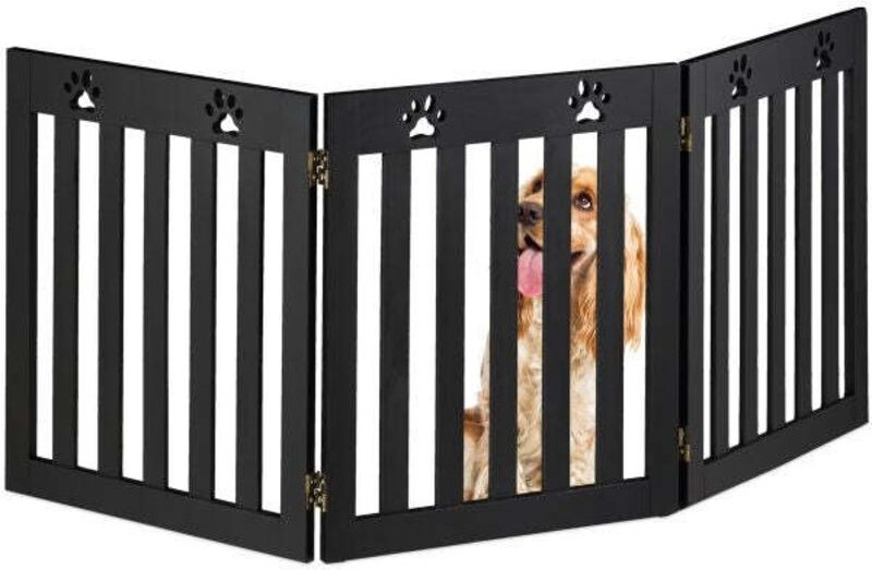 3 teilige hundezaunpfoten