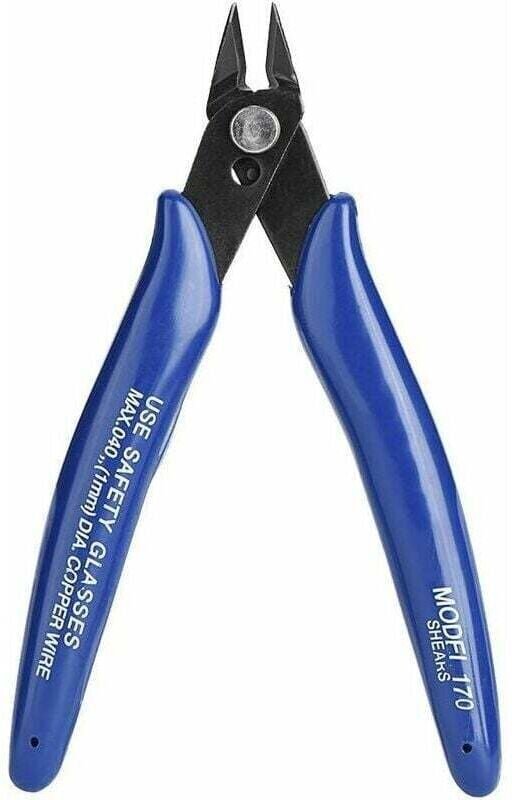 Elektrischer Kabelschneider PLATO170 mit Federklemme für 3D-Drucker, Schneidzange für die Schmuckherstellung usw.