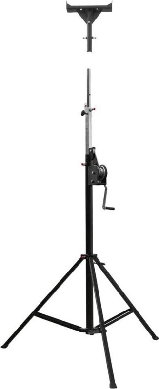 Stativ max. 4,30m für Iluminator Farbe: schwarz Tragfähigkeit: max 50 kg