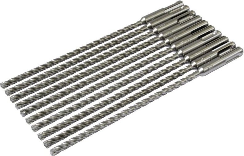 Thumbnail - Hm Bohrer nemesis ii ø 8,0 mm, Länge 215 mm, SDS-plus, 10 Stk. - Makita