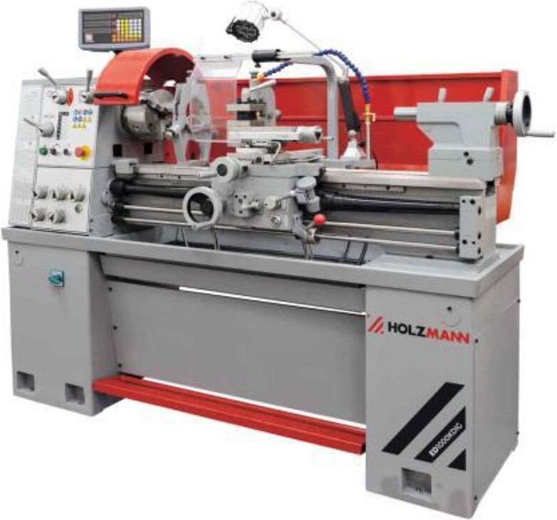 Metalldrehbank Mit Digitalanzeige 400v Holzmann Ed1000kdig