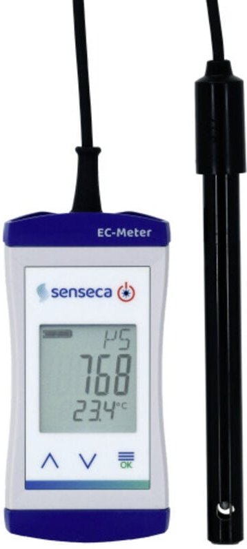 Senseca ECO 521 Leitfähigkeits-Messgerät Leitfähigkeit, Temperatur