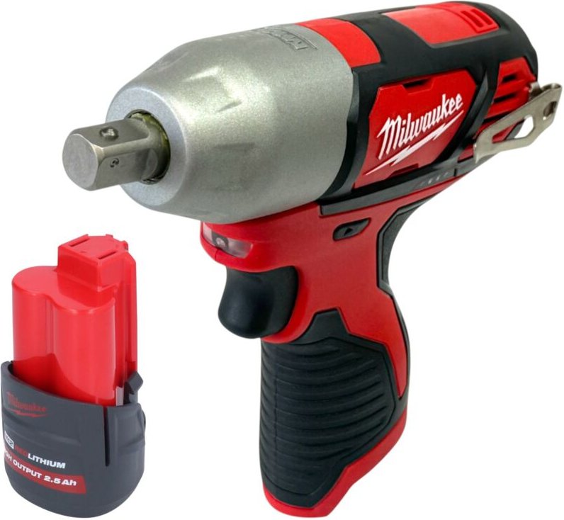 M12 BIW12-251 Akku Schlagschrauber 12 v 138 Nm 1/2' + 1x Akku 2,5 Ah - ohne Ladegerät - Milwaukee